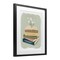 Stupell Industries Open Book Stack Gardening Theme Black Framed Print Under Glass, design by Sandra Picco